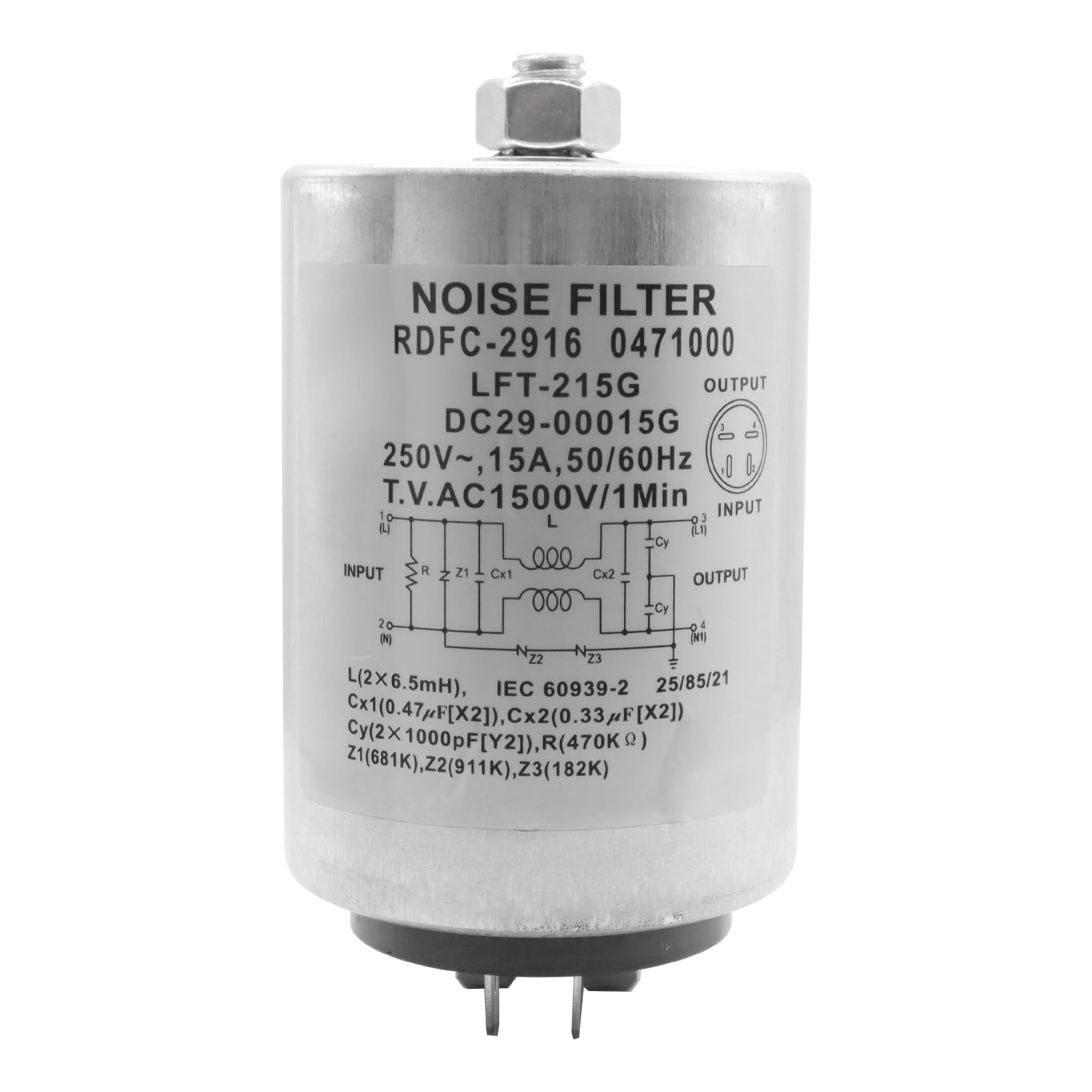 Samsung Washer noise filter DC29-00015K Samsung Washer noise filter DC29-00015K